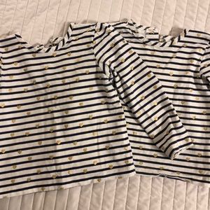 Toddler twins long sleeve tops